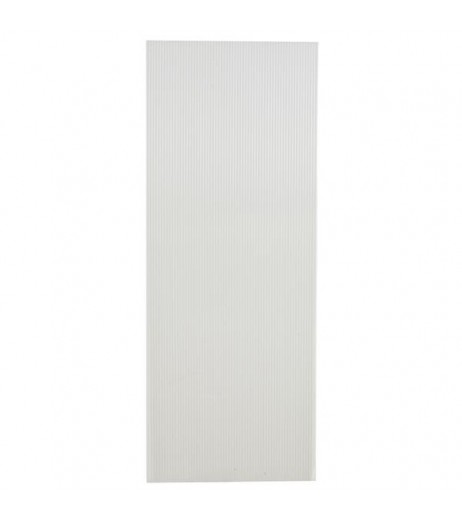 [US-W]HT-300 x 100 Household Application Door & Window Rain Cover Eaves Transparent Board & Gray Holder