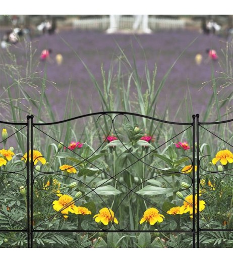 Fashionable And Beautiful Diamond Iron Garden Fence