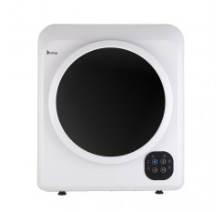 ZOKOP GDZ60-608E Home Button Dryer 6kg Drum Dryer   2 Pieces of Filter Cotton-White