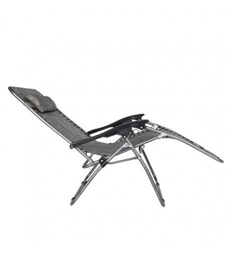 Zero Gravity Lounge Chair Widened Folding Chair Leisure Chair Gray