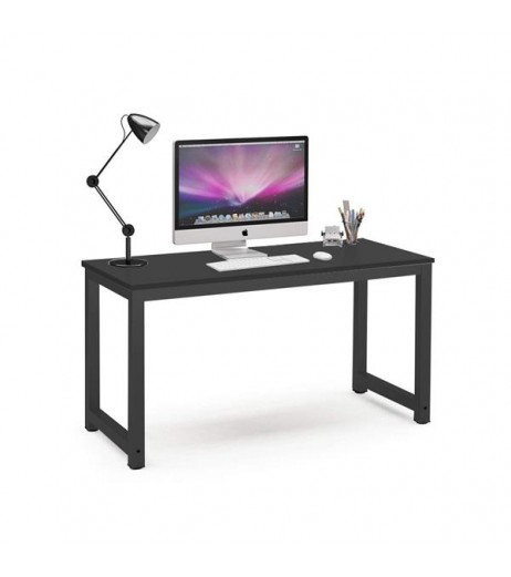 Computer Desk Study Table Gaming Desk Movable Home Furniture Modern  Made of Wooden and Anti Rust Paint Steel Frame for Office Outdoor Gaming Room