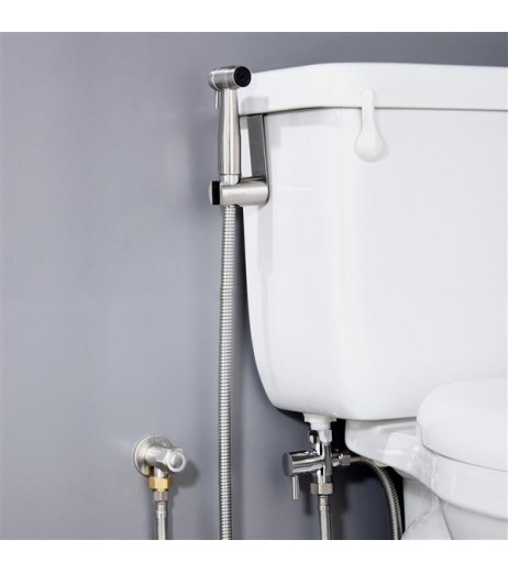 Brass Toilet Valve  G7/8 Female x G15/16 Male x G1/2 Male T Adapter  Toilet Connector for Bidet