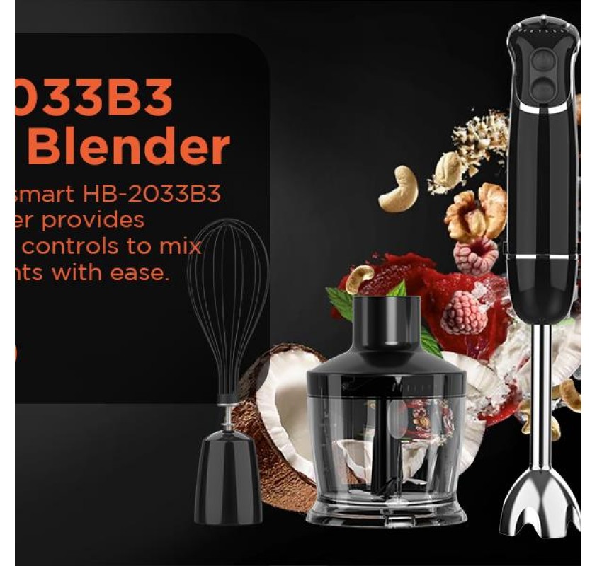 Details about   KOIOS smart Electric 4-in-1 Hand Immersion Blender with 12-Speed Stick 