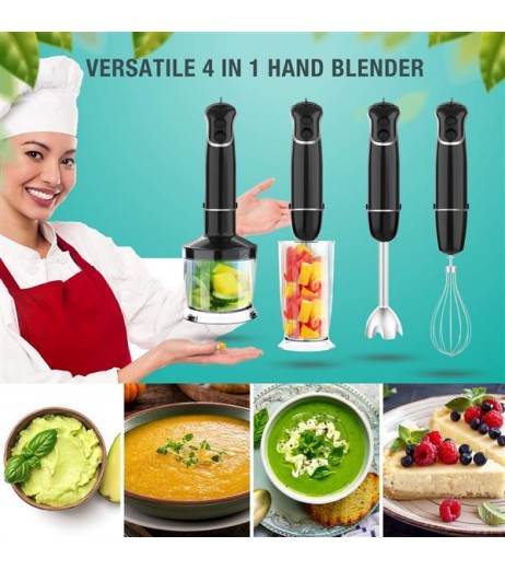 KOIOS smart Electric 4-in-1 Hand Immersion Blender with 12-Speed Stick (The product has a risk of infringement on the Amazon platform)